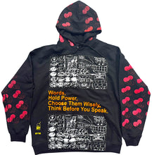 Load image into Gallery viewer, Words Hold Power Hoodie (Large)

