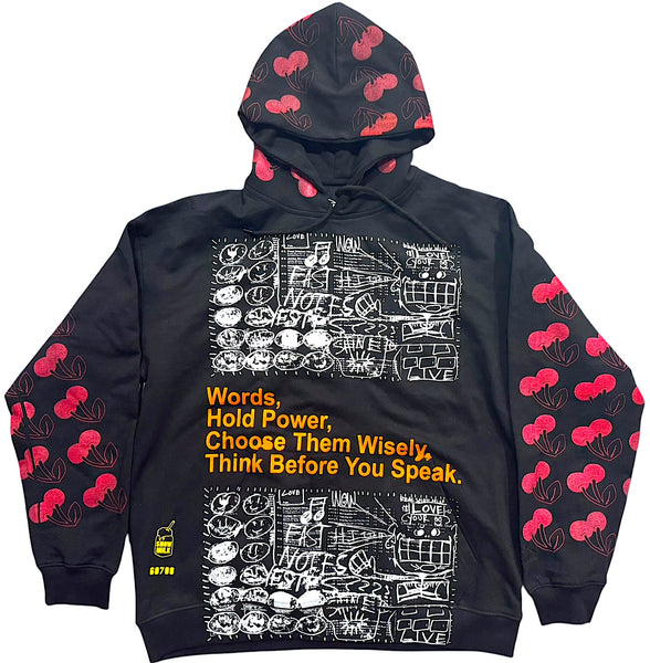 Words Hold Power Hoodie (Large)