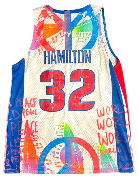 Custom Rip Hamilton Jersey (Size Large)