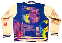 Load image into Gallery viewer, Snow Milk Kindness Varsity Jacket (Size Large)
