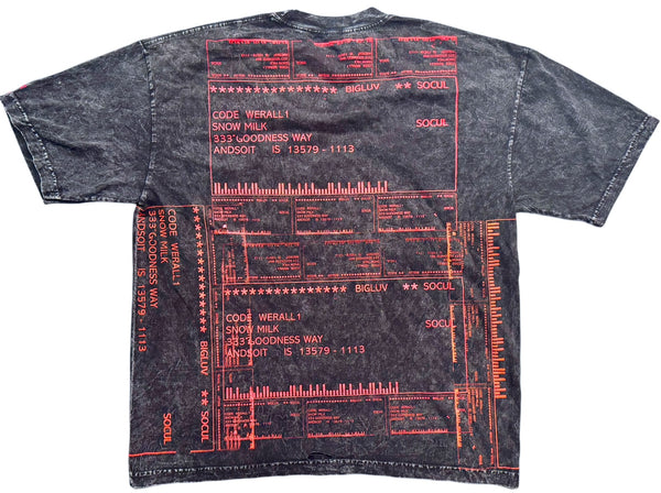 Positive Shipping Label Tee (Size XLarge)