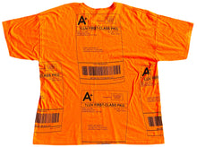 Load image into Gallery viewer, Positive Shipping Label Tee (Size 3XL)
