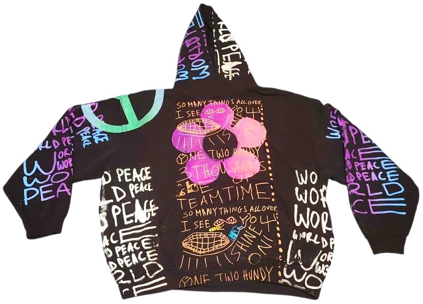 World Peace 14oz Hoodie (Size 2XL)