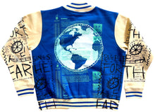 Load image into Gallery viewer, Snow Milk Kindness Varsity Jacket (Size Large)
