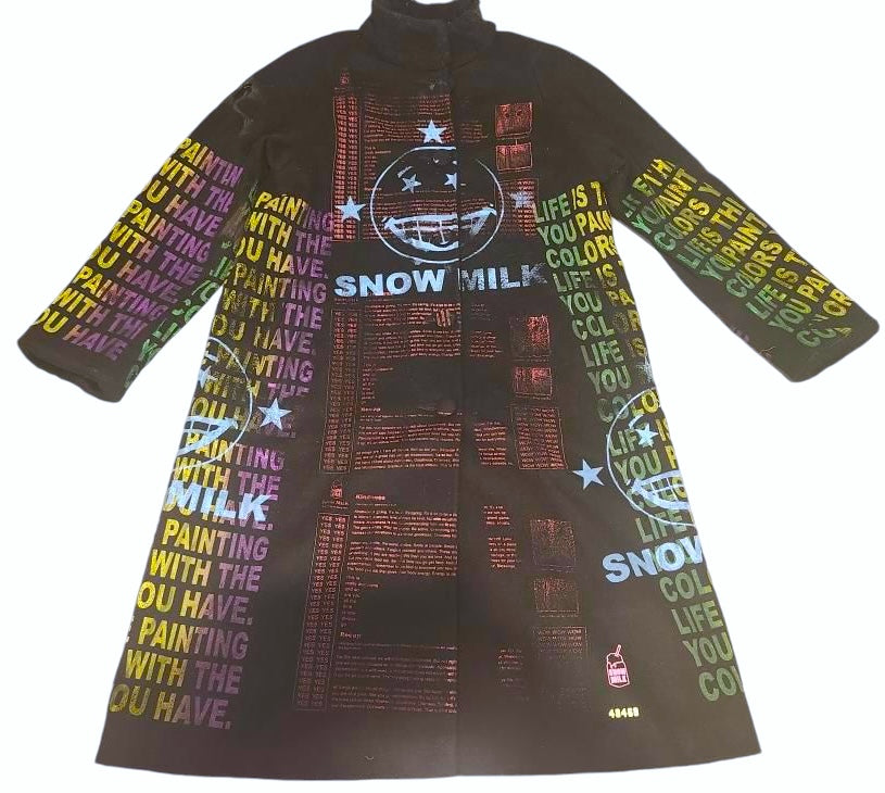 Snow Milk Kindness Overcoat (Size Women's 10)