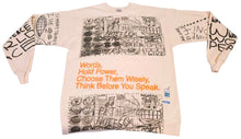 Load image into Gallery viewer, Words Hold Power Crewneck (Size Medium)
