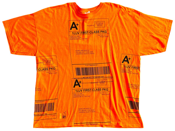 Positive Shipping Label Tee (Size 3XL)