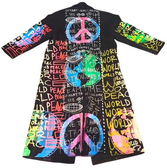 World Peace Custom Overcoat (Size Women's Medium)