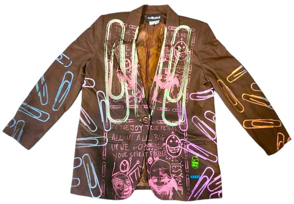 Lucha Paperclips Blazer (Size Women's 8P)