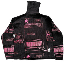 Load image into Gallery viewer, Positive Shipping Label Sweatshirt (Size Small)
