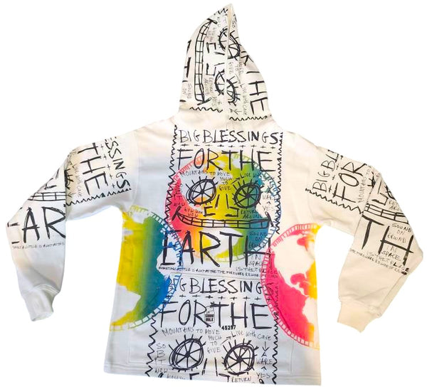 Earth Blessings 12oz Hoodie (Size Small)