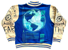 Load image into Gallery viewer, Snow Milk Kindness Varsity Jacket (Size Small)
