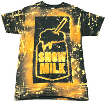 Load image into Gallery viewer, Snow Milk Bleached Stencil Tee (Size S)
