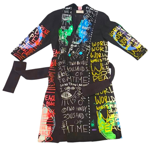 World Peace Custom Overcoat (Size Women's Medium)