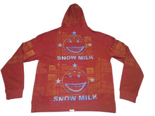 Load image into Gallery viewer, Snow Milk Kindness Zip Up Hoodie (Size 2XL)
