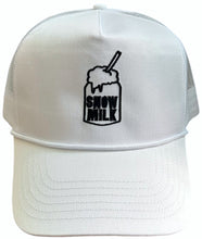 Load image into Gallery viewer, Snow Milk Five-Panel Trucker Hat
