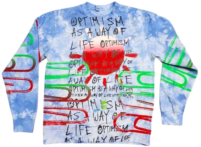 Optimism As A Way Of Life Crewneck (Size Medium)