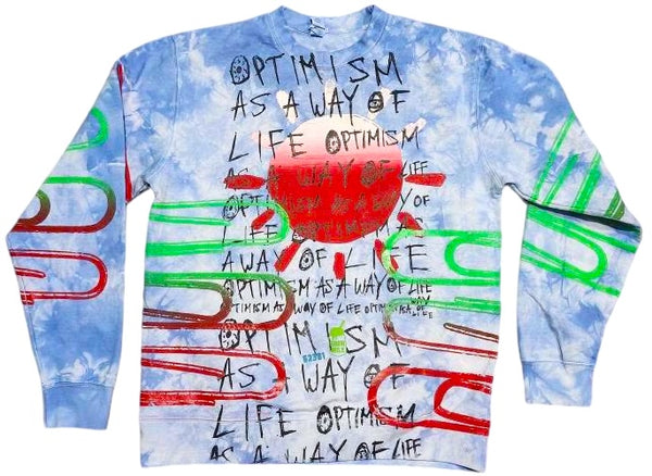 Optimism As A Way Of Life Crewneck (Size Medium)