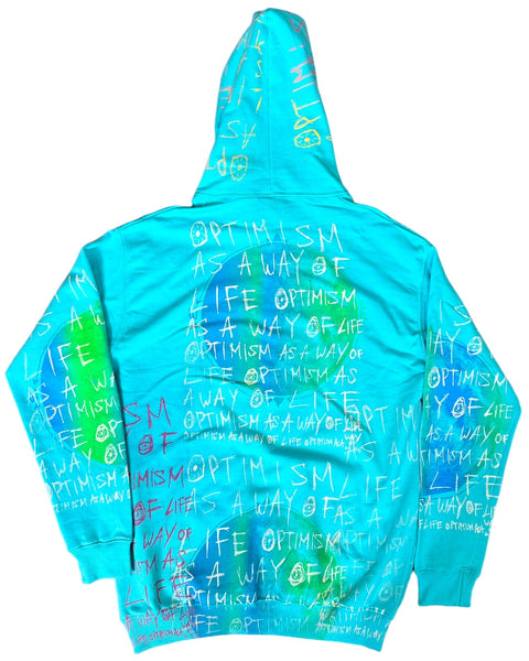 Optimism As A Way Of Life Hoodie (Size XL)