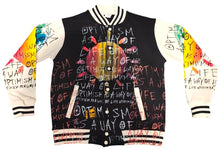 Load image into Gallery viewer, Optimism As A Way Of Life Varsity Jacket (Size Medium)
