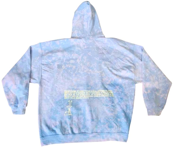 Snow Milk Classic Logo Bleached Hoodie (Size 3XL)