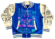 Load image into Gallery viewer, Snow Milk Kindness Varsity Jacket (Size Small)
