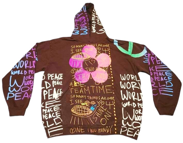 World Peace 14oz Hoodie (Size 2XL)