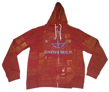 Load image into Gallery viewer, Snow Milk Kindness Zip Up Hoodie (Size 2XL)
