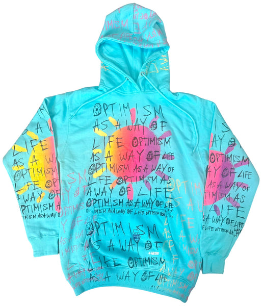 Optimism As A Way Of Life Hoodie (Size 2XL)