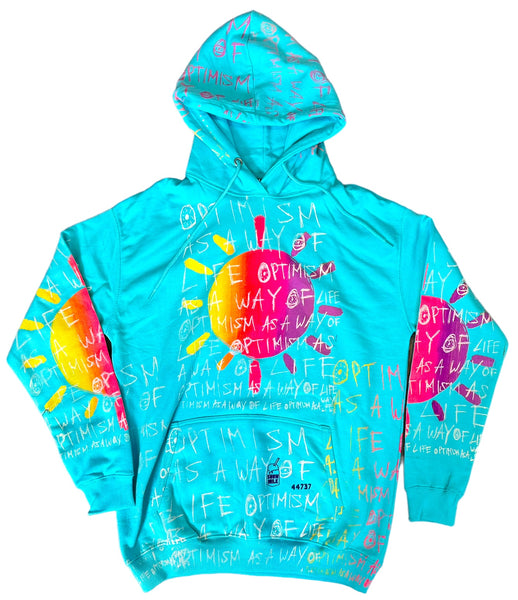 Optimism As A Way Of Life Hoodie (Size XL)