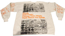 Load image into Gallery viewer, Words Hold Power Crewneck (Size XL)
