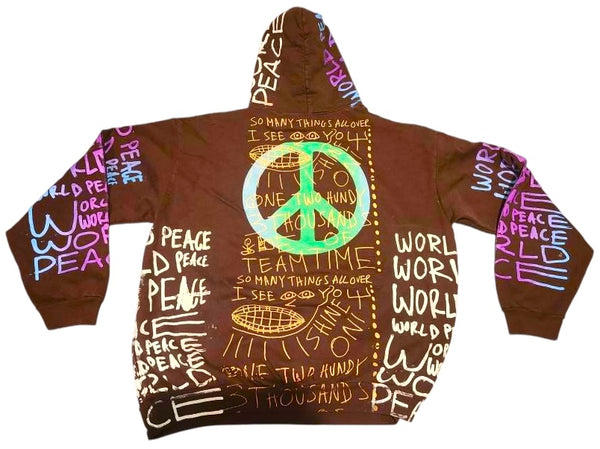 World Peace 14oz Hoodie (Size 2XL)