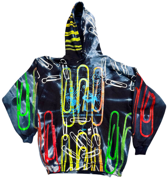 Lucha Paperclips Hoodie (Size 2XL)