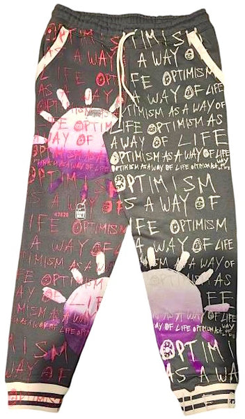 Optimism As A Way Of Life Sweatpants (Size XL)