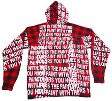 Load image into Gallery viewer, Life Is The Painting You Hoodie (Size XS)
