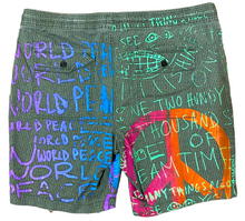 Load image into Gallery viewer, World Peace Shorts (Size Large)
