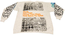 Load image into Gallery viewer, Words Hold Power Crewneck (Size XL)
