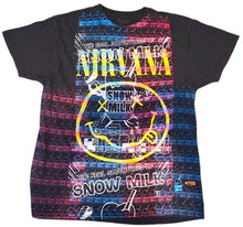 Load image into Gallery viewer, Nirvana X Snow Milk Custom Tee (Size Small / Medium)
