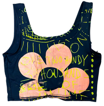 Load image into Gallery viewer, World Peace Crop Top (Size Large)
