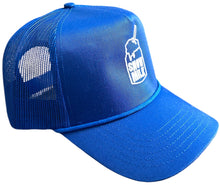 Load image into Gallery viewer, Snow Milk Five-Panel Trucker Hat
