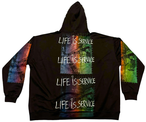 Life Is Service Hoodie (Size 6XL)