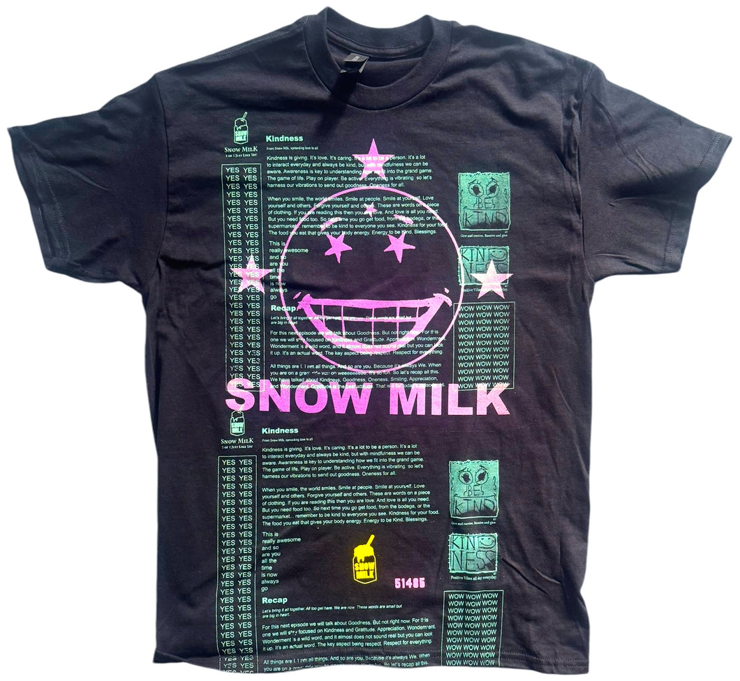 Snow Milk Kindness Tee (Size Medium)