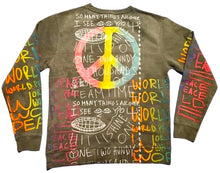 Load image into Gallery viewer, World Peace Crewneck (Size Large)
