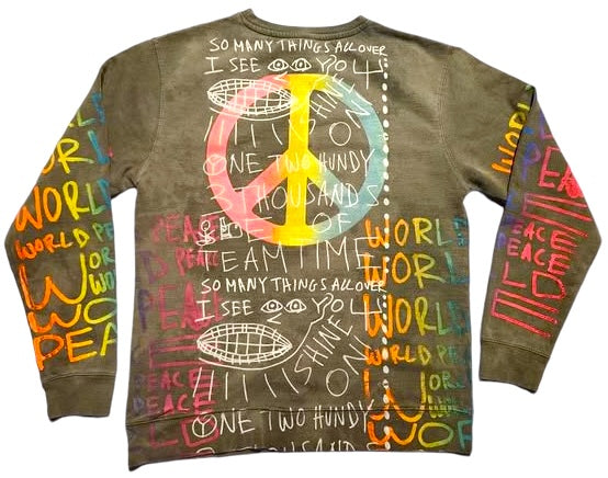 World Peace Crewneck (Size Large)