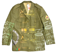 Load image into Gallery viewer, Positive Shipping Label Army Jacket (Size XL)
