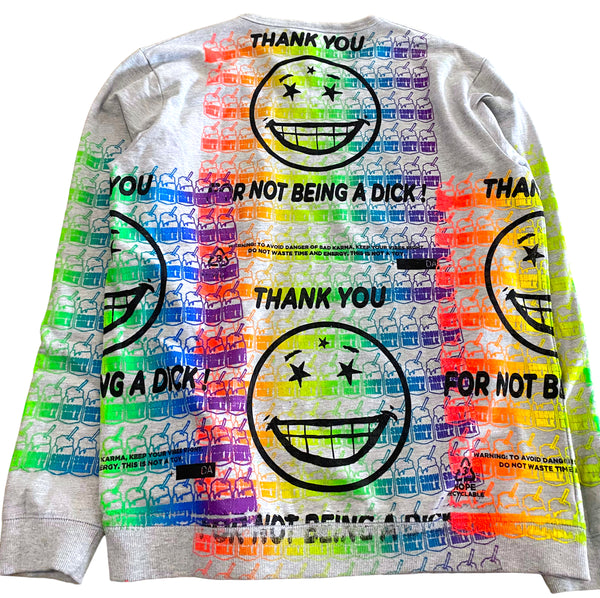 Thank You For Not Being A Dick Crewneck (Size L)