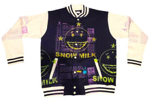 Load image into Gallery viewer, Snow Milk Kindness Varsity Jacket (Size Large)
