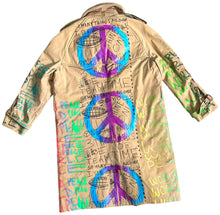 Load image into Gallery viewer, World Peace Trench Coat (Size 42R)
