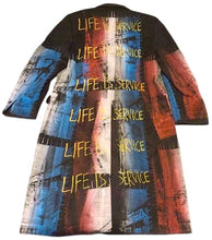 Load image into Gallery viewer, Life Is Service Custom Overcoat (Size Medium)
