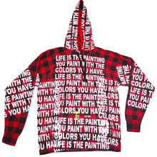 Load image into Gallery viewer, Life Is The Painting You Hoodie (Size XS)
